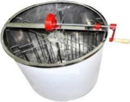 [HE6-F06-202] Honey Extractor 6 Frame (Stainless Steel) (Full SS 202)