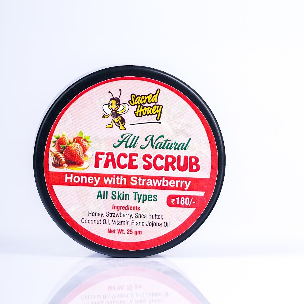 Face Scrub - Honey with Strawberry 25g